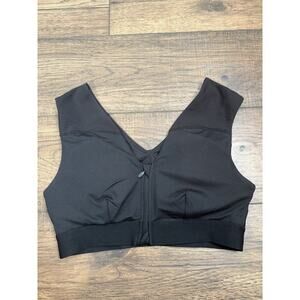 Tommie Copper Sport Bra M Black Shoulder Support Activewear Copper Znergy Gym